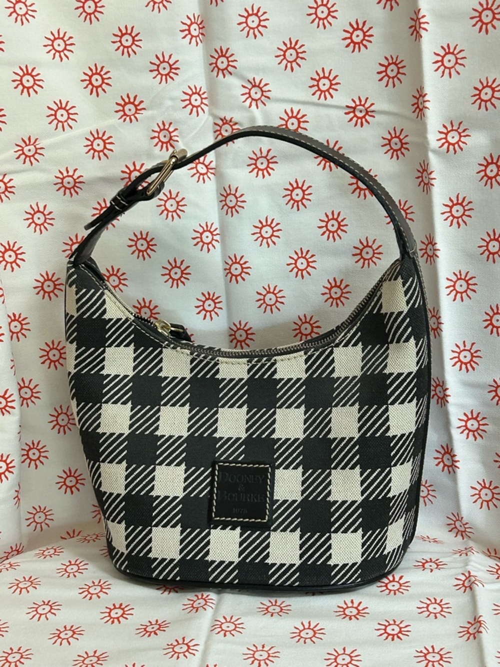 Dooney and Bourke Checked Handbag
